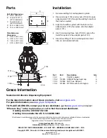 Preview for 2 page of Graco InvisiPac HM25 Instructions - Parts