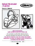 Graco ISPC015BA Owner'S Manual preview