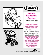 Предварительный просмотр 1 страницы Graco ISPC019CB Owner'S Manual