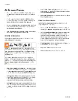 Preview for 8 page of Graco L200CM Instructions-Parts List Manual