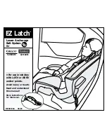 Graco Latch EZ Instruction Manual предпросмотр