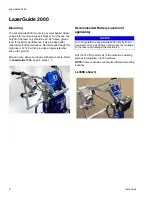 Preview for 8 page of Graco LazerGuide 3000 Instructions Manual