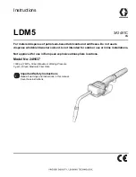 Preview for 1 page of Graco LDM5 Instructions Manual