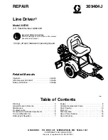 Предварительный просмотр 1 страницы Graco Line Driver 233725 Repair Manual