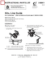 Graco LineLazer 3500 Quick Start Manual preview