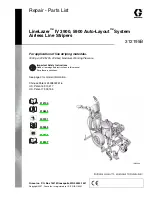 Preview for 1 page of Graco LineLazer IV 3900 Repair Parts List Manual