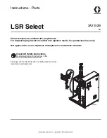 Предварительный просмотр 1 страницы Graco LSR Select Instructions Manual