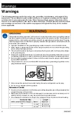 Preview for 4 page of Graco Magnum A60 Pro Plus Operation, Parts