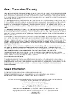 Preview for 14 page of Graco Matrix 257464 Installation And Operation Manual