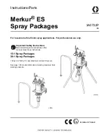 Graco MERKUR ES 24F150 Instructions - Parts Manual preview