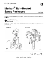 Graco Merkur G10C01 Instructions - Parts Manual preview