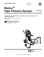 Graco Merkur series Instructions-Parts List Manual preview