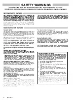 Preview for 2 page of Graco Metric CHECK-MATE 200 Instructions And Parts List