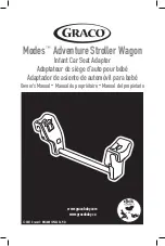 Graco Modes Adventure Stroller Wagon Owner'S Manual preview