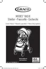 Graco MODES BASIX Owner'S Manual preview