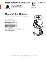 Preview for 1 page of Graco Monark 205997 Instructions-Parts List Manual