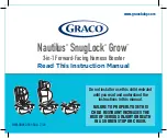 Graco Nautilus SnugLock Grow Instruction Manual предпросмотр