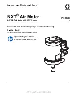 Предварительный просмотр 1 страницы Graco NXT 25A641 Instructions/Parts And Repair