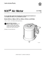 Preview for 1 page of Graco NXT Air Motor M02LH0 Instructions And Parts