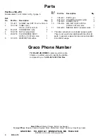 Preview for 4 page of Graco Optimiser 2K Instructions-Parts List