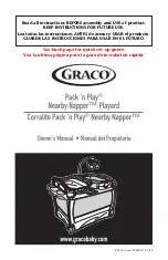 Preview for 1 page of Graco Pack 'n Play Nearby Napper Owner'S Manual