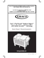 Preview for 1 page of Graco pack 'n play newborn napper Owner'S Manual