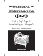 Graco Pack 'n play Playard Reversible Napper & Changer Owner'S Manual preview