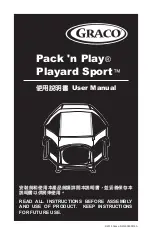 Preview for 1 page of Graco Pack 'n Play Playard Sport User Manual