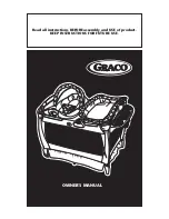 Graco Pack n Play Series Owner'S Manual предпросмотр