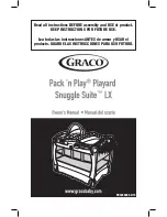 Graco Pack 'n Play Snuggle Suite LX Owner'S Manual preview