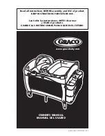 Preview for 1 page of Graco Pack 'N Play Owner'S Manual