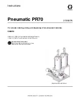 Graco Pneumatic PR70 Instructions Manual preview