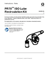 Graco PR70 Series Instructions Manual preview