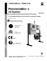 Предварительный просмотр 1 страницы Graco PrecisionMix ii Instructions And Parts List