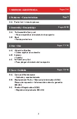 Preview for 2 page of Graco Premier Modes Avant Owner'S Manual