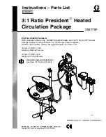 Preview for 1 page of Graco President 232090 Instructions-Parts List Manual