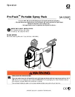 Graco Pro Pack 24F893 Operation preview