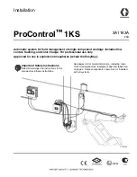 Graco ProControl 1KS Installation Manual предпросмотр