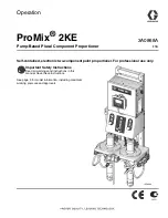 Graco ProMix 2KE Operation предпросмотр