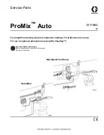 Preview for 1 page of Graco ProMix Auto Series Service Parts