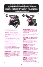 Preview for 22 page of Graco Quattro Tour Deluxe Manual