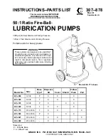 Preview for 1 page of Graco Ratio Fire-Ball 225-003 Instructions-Parts List Manual