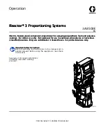 Graco Reactor 3 E-20 Pro Operation предпросмотр