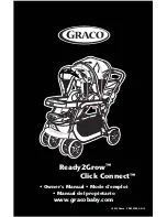 Graco Ready2Crow Click Connect Owner'S Manual preview