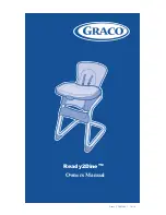 Предварительный просмотр 1 страницы Graco ready2dine Owner'S Manual