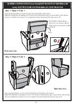 Preview for 5 page of Graco Remi Upholstered Swivel Glider 06562-6-HJ Series Assembly Instructions Manual