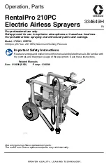 Preview for 1 page of Graco RentalPro 210PC Operation, Parts