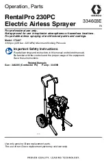 Graco RentalPro 230PC Operation, Parts preview