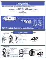 Предварительный просмотр 1 страницы Graco Respond Owner'S Manual