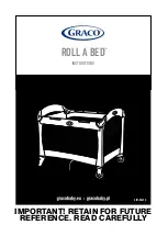 Предварительный просмотр 1 страницы Graco ROLL A BED GIM-0045G Instructions Manual